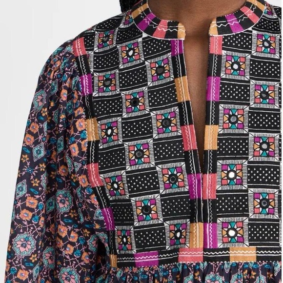 FIGUE Nora mini dress size S NWT - Picture 4 of 10